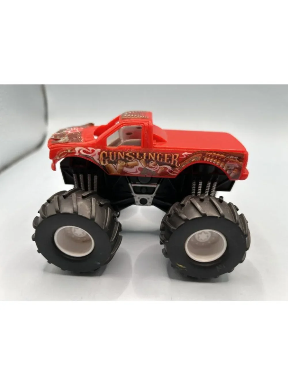 2001 Hot Wheels Monster Jam Gunslinger  Rev Tredz 89853 Plastic
